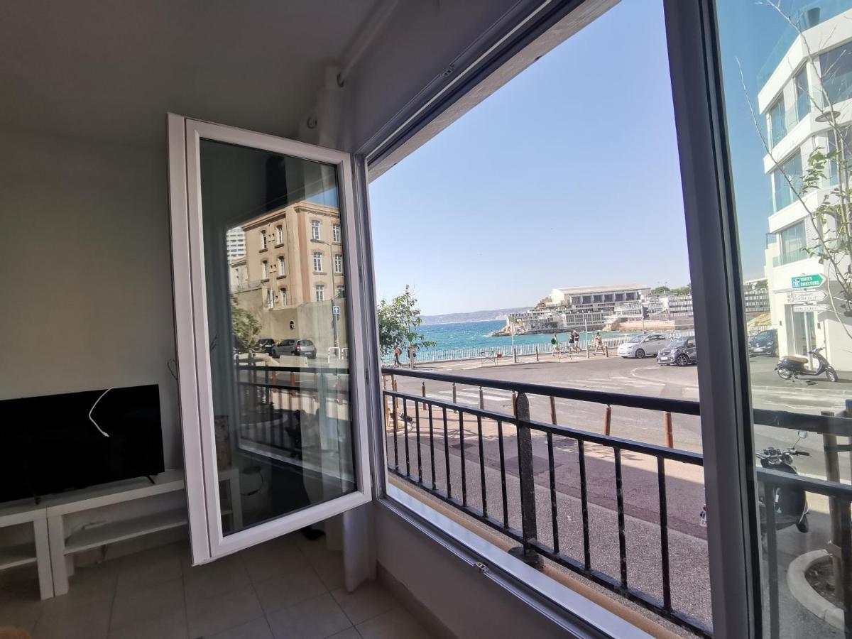 A 50 Metres De La Plage Et 10 Minutes Du Vieux Port 70M2 Sur La Corniche Vue Mer Marsella Exterior foto